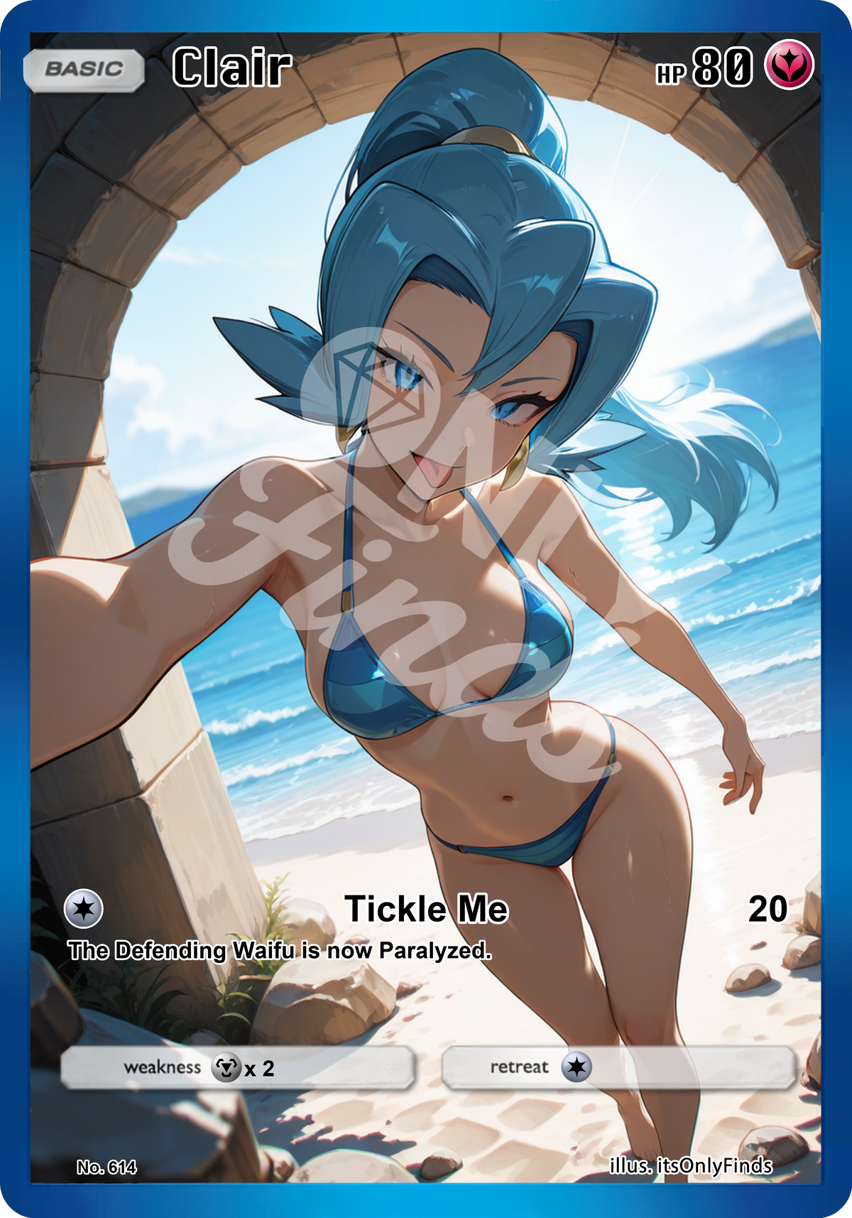 B-614 - Clair OnlyFinds Volume 3 card