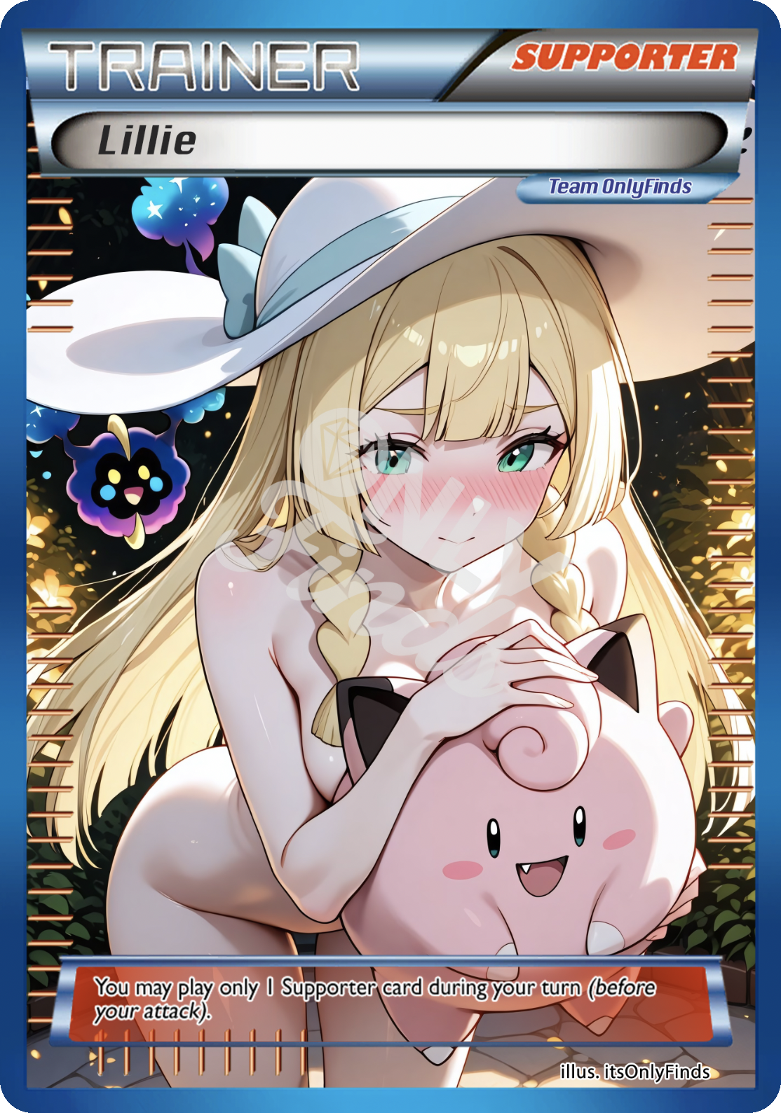 B-79 - Lillie OnlyFinds Blue card