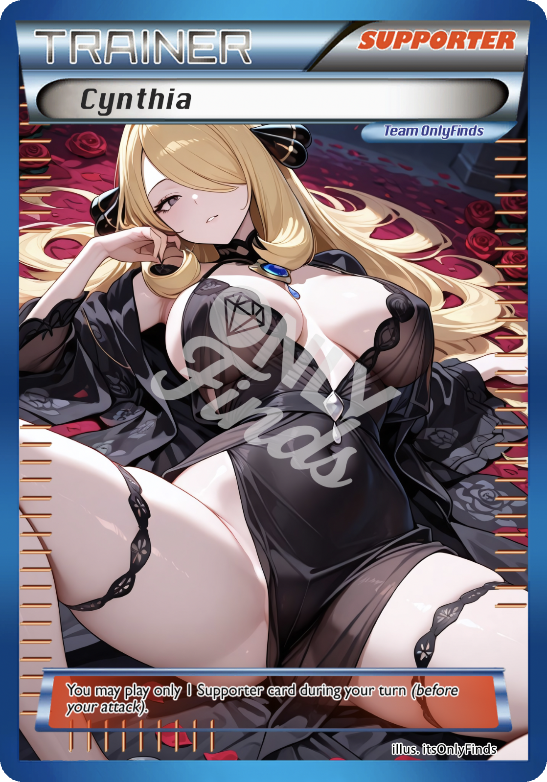 B-92 - Cynthia OnlyFinds Blue card